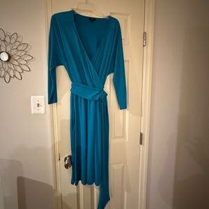Talbots Turquoise Dress, size 16